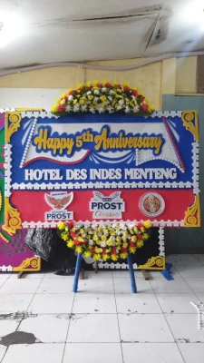 Papan Bunga di Serua Indah